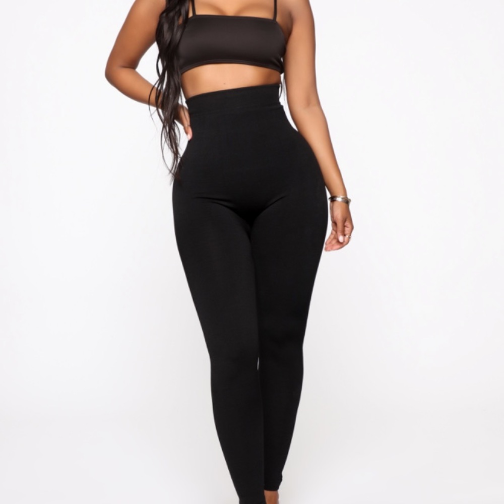 Fashion Nova Fleece Lined Leggings NWT OS